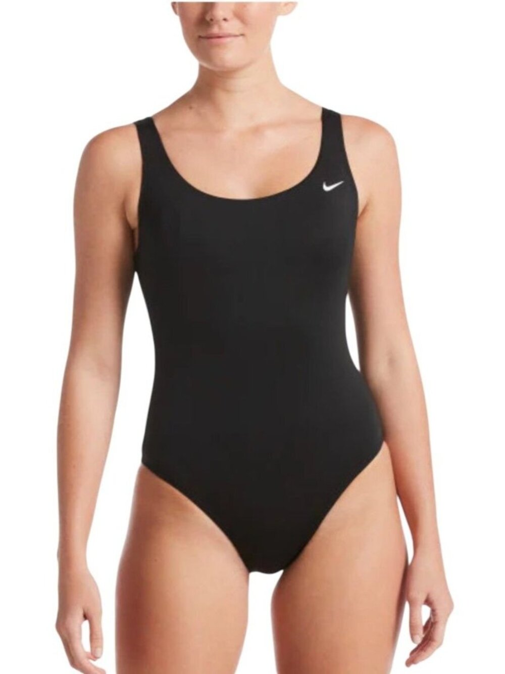 Nike Essential U-Back One Piece Swimsuit Bathing Suit NESSA223-001 Women XXL NEW